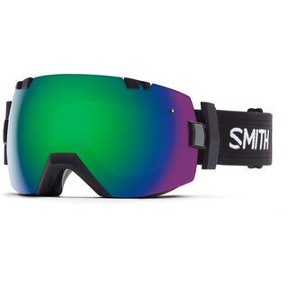 Smith I/Ox inkl. Wechselscheibe, black/Lens: green sol-x mirror - Skibrille
