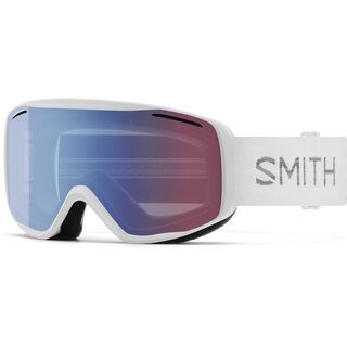 Smith Rally Blue Sensor Mirror Antifog / white chunky knit