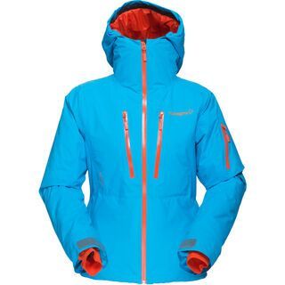 Norrona Womens Lofoten Gore-Tex Prima Loft Jacket, Caribbean Blue - Skijacke