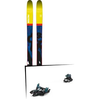 Set: Faction Prodigy 3.0 2018 + Marker Alpinist 9 black/turquoise