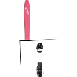 Set: DPS Skis Yvette 112 RP2 2017 + Atomic STH 13 WTR (1681268)