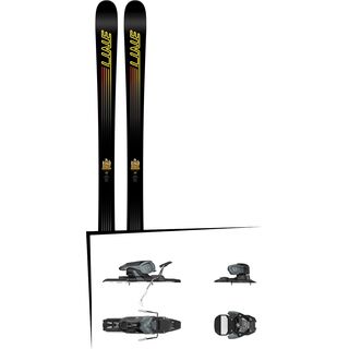 Set: Line Honey Badger 2018 + Salomon Warden 11 dark grey/black