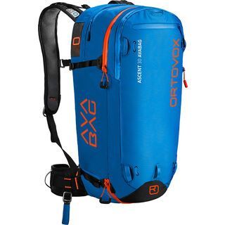 Ortovox Ascent 30 ohne Avabag-Unit, blue ocean - Lawinenrucksack