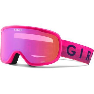Giro Moxie inkl. Wechselscheibe, bright pink horizon/Lens: amber pink - Skibrille
