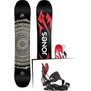 Set: Jones Ultra Mountain Twin 2017 + Flow Fuse-GT Hybrid (1718348S)