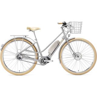 Creme Cycles Eve 'E 7 Belt 2020, silver mist - E-Bike