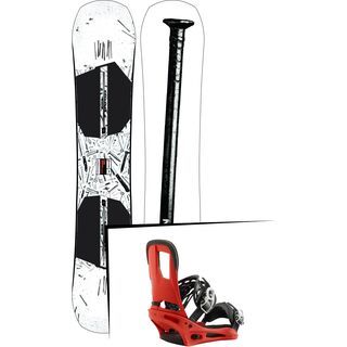 Set: Burton Name Dropper 2019 + Burton Cartel red