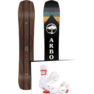 Set: Arbor A-Frame 2019 + Ride Rodeo white