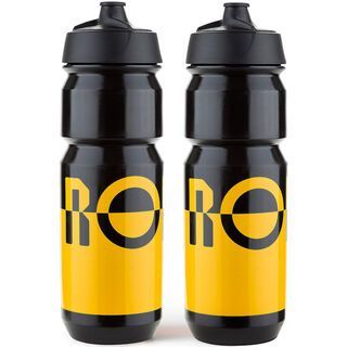 Rondo Bidon 2 x 750 ml Set, yellow/black - Trinkflasche