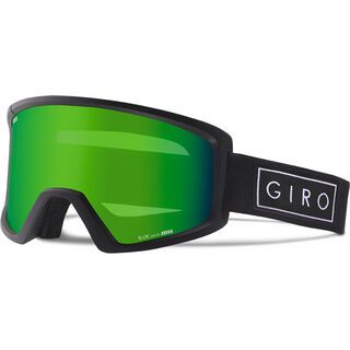 Giro Blok, black bar/Lens: loden green - Skibrille