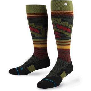 Stance Smoke Shack, olive - Socken