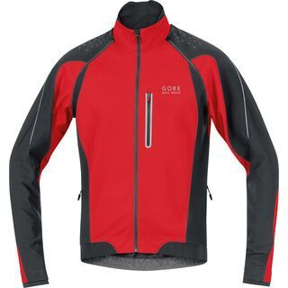 Gore Bike Wear ALP-X 2.0 Windstopper Soft Shell Zip-Off Jacke, red/black - Softshelljacke