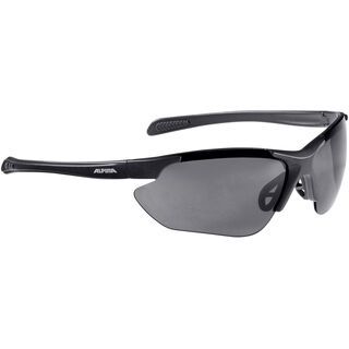 Alpina Jalix, black matt/Lens: black mirror - Sportbrille