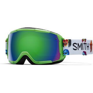 Smith Grom, creature/Lens: green sol-x mirror - Skibrille