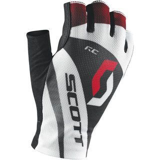 Scott RC SF Glove, white/red - Fahrradhandschuhe