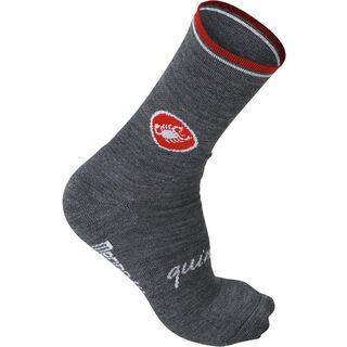 Castelli Quindici Soft Sock, anthracite - Radsocken