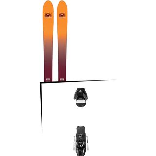 Set: DPS Skis Wailer F99 Foundation 2018 + Atomic STH 13 WTR black/gun metal