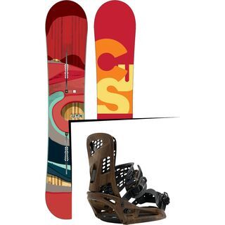 Burton Set: Custom Flying V Wide 2016 + Burton Genesis EST