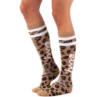Eivy Cheerleader Wool Socks leopard