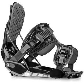 Flow Quattro 2014, black - Snowboardbindung