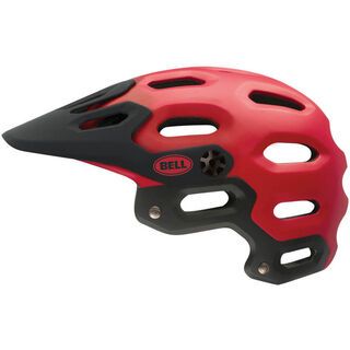 Bell Super, red/black - Fahrradhelm
