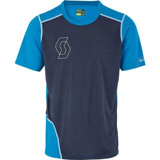Scott Trail Tech 30 s/sl Shirt, blue nights/diva blue - Radtrikot