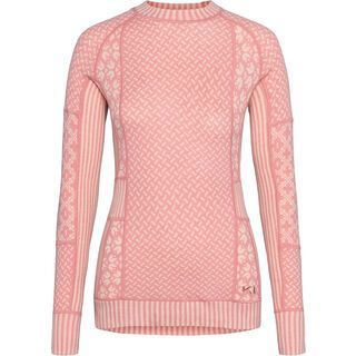 Kari Traa Smekker Long Sleeve Baselayer pastel dusty pink