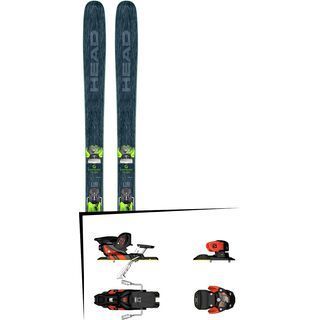 Set: Head Kore 105 2018 + Salomon Warden MNC 13 white/black/orange