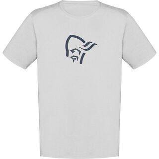 Norrona /29 cotton viking T-Shirt (M), drizzle melange - T-Shirt