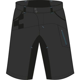 Cube Motion Shorts, black - Radhose