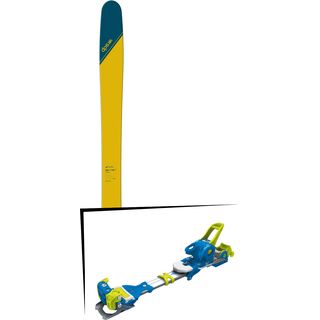 Set: DPS Skis Wailer 112 RP2 Tour1 2018 + Tyrolia Ambition 12 soldi blue yellow