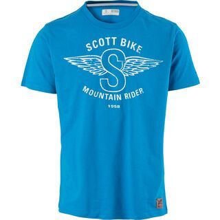 Scott 25 Vintage s/sl T-Shirt, diva blue