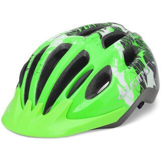 Giro Flurry II, bright green block - Fahrradhelm