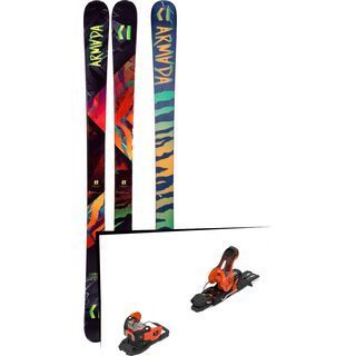 Set: Armada Arv 84 2019 + Salomon Warden 11 orange/black