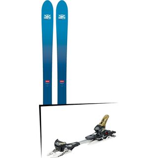 Set: DPS Skis Wailer F106 Foundation 2018 + Fritschi Diamir Freeride Pro schwarz-olive