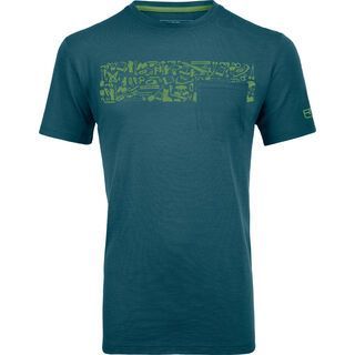 Ortovox 150 Cool Equipment T-Shirt, mid aqua - Funktionsshirt