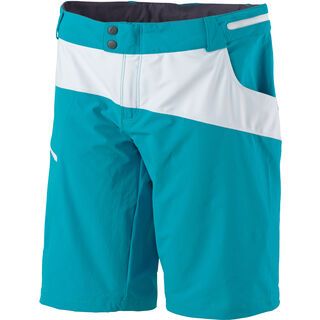 Scott Womens Trail 10 ls/fit Shorts, ocean blue/white - Radhose
