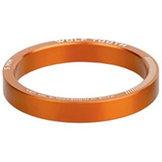 Wolf Tooth Precision Headset Spacers - 5 mm orange