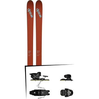 DPS Skis Set: Wailer 105 Pure3 2016 + Salomon Warden MNC 13