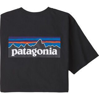 Patagonia Men's P-6 Logo Responsibili-Tee black