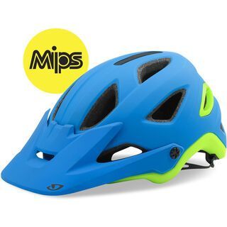 Giro Montaro MIPS, blue/lime - Fahrradhelm