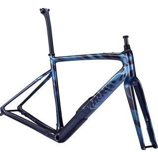 Specialized S-Works Diverge Frameset gloss light silver/dream silver/dusty blue/wild