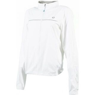 Pearl Izumi Elite Barrier Jacket, White/Caribbean - Radjacke