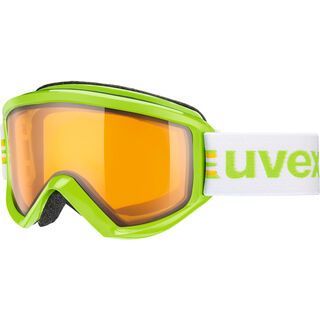 uvex Fire Race, lightgreen-yellow/Lens: lasergold lite - Skibrille