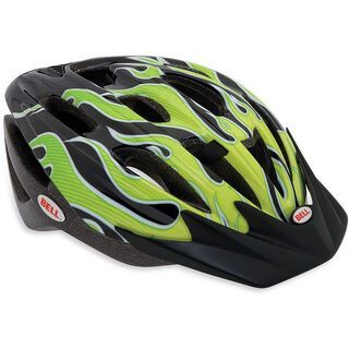Bell Cognito FS, green flamage - Fahrradhelm