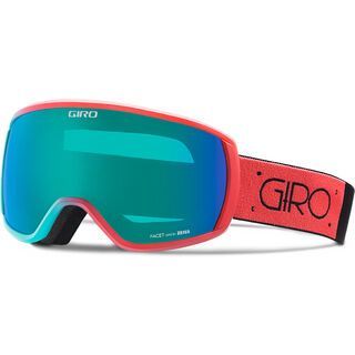 Giro Facet, coral turquoise/Lens: loden dynasty - Skibrille