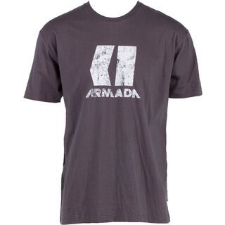 Armada Stack Tee, charcoal - T-Shirt