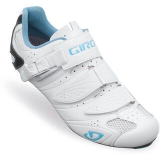 Giro Factress, white/silver/milky blue - Radschuhe