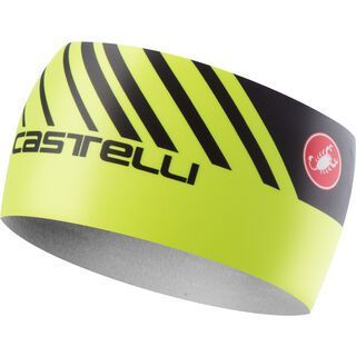 Castelli Arrivo 3 Thermo Headband, yelloe fluo - Stirnband