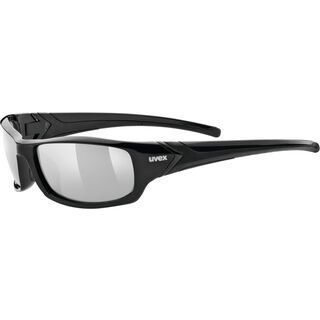 uvex sportstyle 211, black/Lens: litemirror silver - Sportbrille